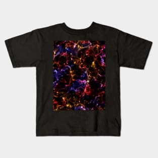 Primary Color Nebula Kids T-Shirt